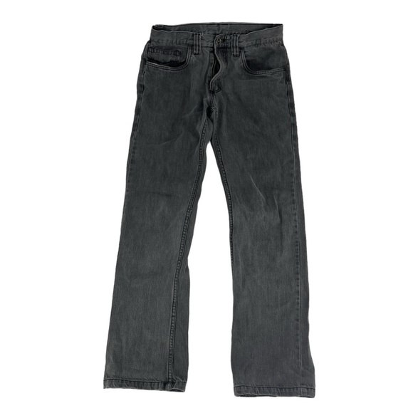 Vintage Interstate Jeans Mens 30x30 Grey‎ Y2K Straight Leg Grunge Skater Denim - Picture 1 of 11